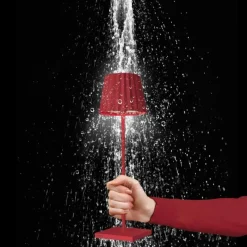 Sompex Akku-Tischleuchte Troll 2.0 Rot- Tisch- & Bodenleuchten