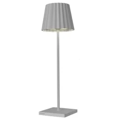 Sompex Akku-Tischleuchte Troll 2.0 Grau- Tisch- & Bodenleuchten