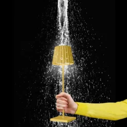 Sompex Akku-Tischleuchte Troll 2.0 Gelb- Tisch- & Bodenleuchten