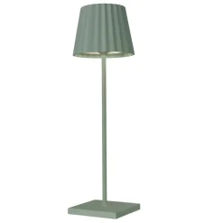 Sompex Akku-Tischleuchte Troll 2.0 Olivgrün- Tisch- & Bodenleuchten