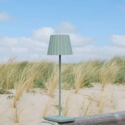 Sompex Akku-Tischleuchte Troll 2.0 Olivgrün- Tisch- & Bodenleuchten