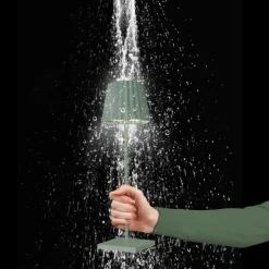 Sompex Akku-Tischleuchte Troll 2.0 Olivgrün- Tisch- & Bodenleuchten