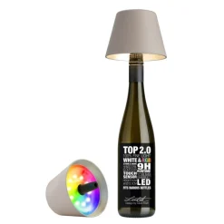 Sompex RGBW-Akku-Flaschenleuchte Top 2.0 Sand- Tisch- & Bodenleuchten