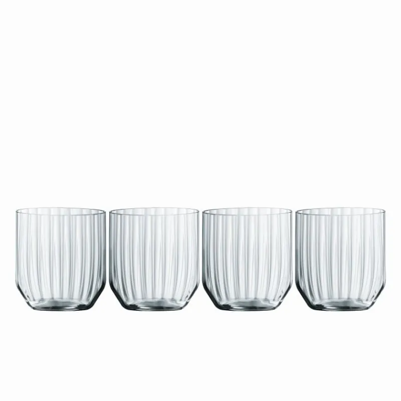 Spiegelau Linear Whiskyglas 4er Set- Spirituosengläser