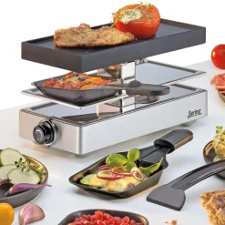 Spring Raclette2 Classic Silber- Kochgeschirr