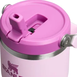Stanley The IceFlow Flip Straw Tumbler Cherry Blossom 600 ml- Unterwegs