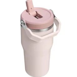 Stanley The IceFlow Flip Straw Tumbler Rose Quartz 600 ml- Unterwegs