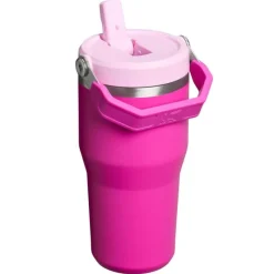 Stanley The IceFlow Flip Straw Tumbler 2.0 Violet Blossom 600 ml- Unterwegs