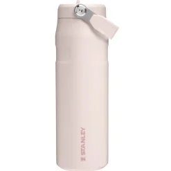 Stanley The IceFlow Flip Straw Bottle 2.0 Rose Quartz 710 ml- Unterwegs