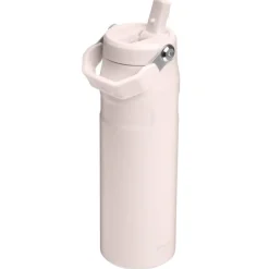 Stanley The IceFlow Flip Straw Bottle 2.0 Rose Quartz 710 ml- Unterwegs