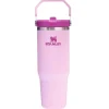 Stanley The IceFlow Flip Straw Tumbler 2.0 Cherry Blossom 890 ml- Unterwegs