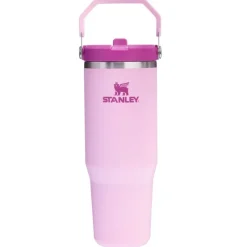 Stanley The IceFlow Flip Straw Tumbler 2.0 Cherry Blossom 890 ml- Unterwegs