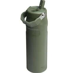 Stanley The IceFlow Flip Straw Bottle 2.0 Dried Pine 710 ml- Unterwegs