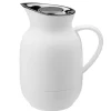 Stelton Amphora Kaffeeisolierkanne Weiß 1000 ml- Kaffee & Tee