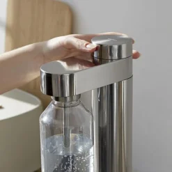 Stelton Brus Wassersprudler Edelstahl- Küchenhelfer