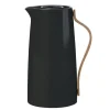 Stelton Emma Kaffeeisolierkanne Schwarz 1200 ml- Kaffee & Tee