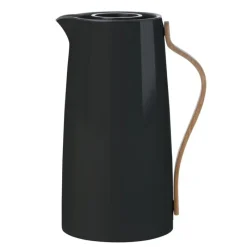 Stelton Emma Kaffeeisolierkanne Schwarz 1200 ml- Kaffee & Tee