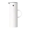 Stelton Isolierkanne EM77 Weiß 1000 ml- Kaffee & Tee
