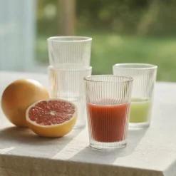 Stelton Pilastro Trinkglas 240 ml 6er Set- Wassergläser