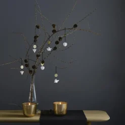 Stelton Solis Öllampe Messingfarben- Kerzenhalter