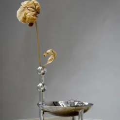 STOFF Nagel Vase Chrom- Vasen