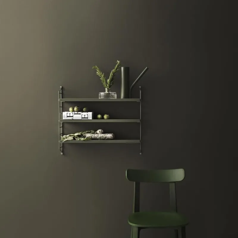 String Furniture String Pocket Wandregal Sage/Sage- Wandregale