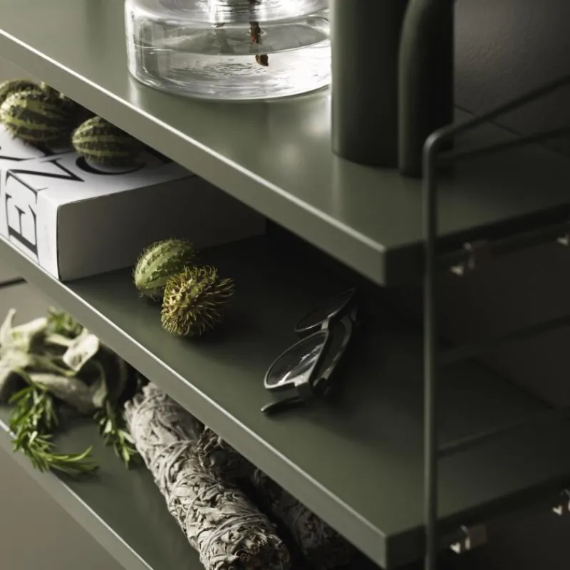 String Furniture String Pocket Wandregal Sage/Sage- Wandregale