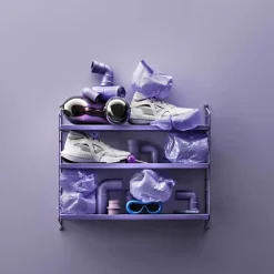 String Furniture String Pocket Wandregal Violett/Violett- Wandregale