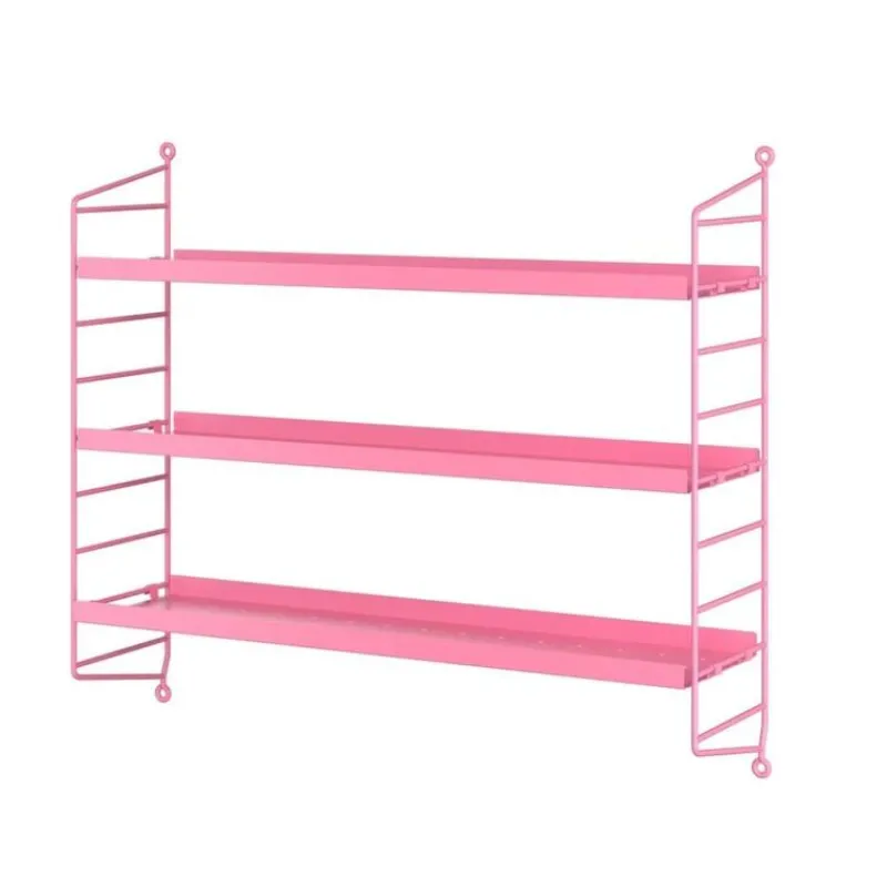 String Furniture String Pocket Metall Fuchsia/Fuchsia- Wandregale