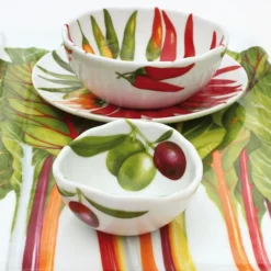 Taitu Dieta Mediterranea Vegetables Peperoncini Kleine Schale 11,5 cm- Tafelgeschirr|Geschirr (3)