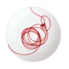 Taitu Fil Rouge Nodi Dessertteller 23 cm- Tafelgeschirr|Geschirr (3)