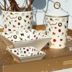 Taitu Noel Oro Quadratische Schale Klein- Tafelgeschirr|Geschirr (3)