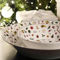 Taitu Noel Oro Salatschüssel 32 cm- Geschirr (3)