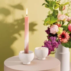 Räder Trevoly Kerzenschale Streifen- Kerzenhalter