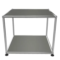 USM Haller Beistelltisch 52,5 x 52,5 x 44 cm Mittelgrau- Beistelltische