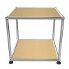 USM Haller Beistelltisch 41,8 x 41,8 x 39 cm Beige- Beistelltische