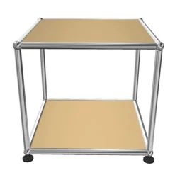 USM Haller Beistelltisch 41,8 x 41,8 x 39 cm Beige- Beistelltische