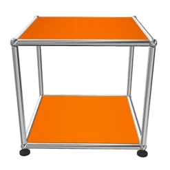 USM Haller Beistelltisch 41,8 x 41,8 x 39 cm Reinorange- Beistelltische