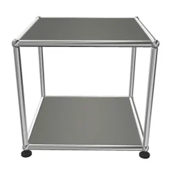 USM Haller Beistelltisch 41,8 x 41,8 x 39 cm Mittelgrau- Beistelltische
