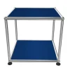 USM Haller Beistelltisch 41,8 x 41,8 x 39 cm Enzianblau- Beistelltische
