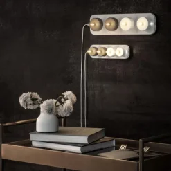 Uyuni Wiederaufladbares LED-Teelicht Weiß- Kerzen