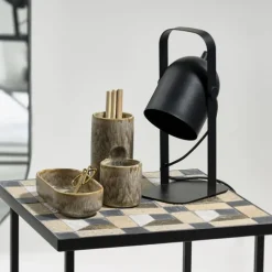 Villa Collection Tischlampe Nesvik Schwarz Klein- Tisch- & Bodenleuchten