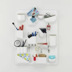 Vitra Becker Uten.Silo RE II Weiß- Wandregale