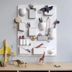 Vitra Becker Uten.Silo RE II Weiß- Wandregale