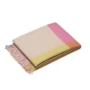 Vitra Colour Block Blanket Pink- Kissen & Decken