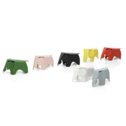 Vitra Eames Plastic Elephant Deep Black- Figuren & Objekte