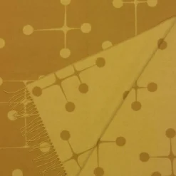 Vitra Eames Wool Blanket Dot Pattern Senf- Kissen & Decken