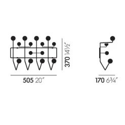 Vitra Hang It All Multitone Weiß- Garderoben