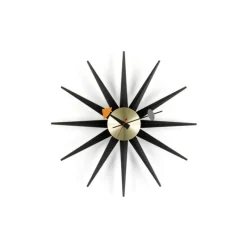 Vitra Sunburst Clock Black Brass- Uhren & Wetterstationen