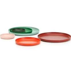 Vitra Trays 3er Set Grün- Aufbewahrung (3)